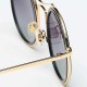 Women Retro Round Shape Polarized UV400 Sun Glassess Casual Outdooors Sunscreen Eyewear