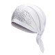 Women Rhinestones Cotton Elastic Skullies Beanie Hat Casual Solid Hedging Cap