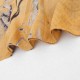 Women Satin Abstract Painting Scarves Fashion Summer Outdoor Graffiti Shawl