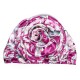 Women Satin Ethnic Floral Turban Hat Outdoor Print Breathable Chemo Caps