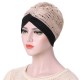 Women Sequined Mesh Hat Arabian Turban Hat Arab Wrap Scarf