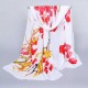 Women Silk Traditional Chinese Painting Scarf Fashion Outdoor Summer Flower Shawl