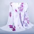 Women Silk Traditional Chinese Painting Scarf Fashion Outdoor Summer Flower Shawl