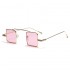 Women Small Square Sunglasses Retro Fashion Punk Sunglasses Ocean Eyewear