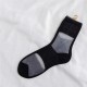 Women Small Squares Crystal Silk Socks Breathable Elastic Middle Tube Socks