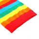 Women Stripe Multi Color Tube Dresses Over the Knee Thigh High Stockings Cosplay Socks