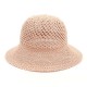 Women Summer Bamboo Breathable Bucket Hat Wide-Brimmed Visor Hat