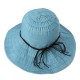 Women Summer Big Brim Sunscreen Bucket Hat Casual Foldable Visor Beach Hat