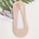 Women Summer Breathable Lace Silicone Sole Anti-slip Invisible Socks Thin Comfortable Boat Sock