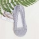 Women Summer Breathable Lace Silicone Sole Anti-slip Invisible Socks Thin Comfortable Boat Sock