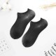 Women Summer Casual Thin Breathable Short Tube Sock Solid Color Shallow Socks