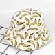 Women Summer Causal Banana Pineapple Fruit Printed Bucket Hat Sunshade Fisherman Caps