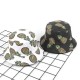 Women Summer Causal Banana Pineapple Fruit Printed Bucket Hat Sunshade Fisherman Caps