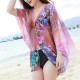 Women Summer Chiffon Multifunction Printing Sunscreen Scarves Shawls Beach Towel