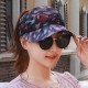 Women Summer Chiffon Sunscreen Ponytail Empty Top Baseball Cap Outdoor Casual Travel Anti-UV Hat