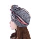 Women Summer Cotton Floral Chemo Turban Cap Bohemian Style Beanie Hat