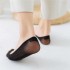 Women Summer Cotton Invisible Socks Heel Pad Non-Slip Boat Socks