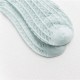 Women Summer Cotton Solid Color Hollow Breathable Mesh Boat Socks Soft Short Tube Sock