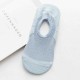 Women Summer Cotton Ultrathin Boat Socks Outdoor Mesh Breathable Non Slip Sock