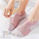 Women Summer Cotton Ultrathin Boat Socks Outdoor Mesh Breathable Non Slip Sock