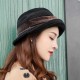 Women Summer Crimped Sun Protection Wide Brimmed Bucket Hat Fisherman Cap