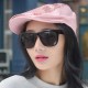 Women Summer Dress Sequins Painter Beret Caps Vogue Outdoor Flat Hats Visor