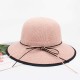 Women Summer Foldable Wide Brim Beach Sun Hat Breathable Sunscreen Bucket Hat