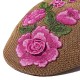 Women Summer Hollow Out Breathable Beret Hat Embroidered Gatsby Newsboy Hunting Caps