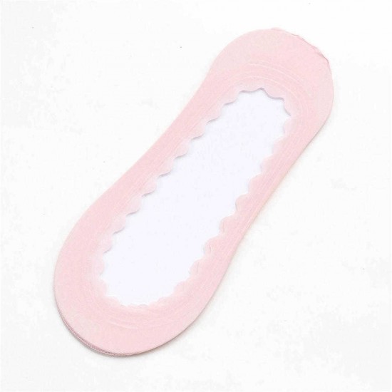 Women Summer Ice Silk Non-slip Seamless Boat Socks Breathable Thin Shallow Sock