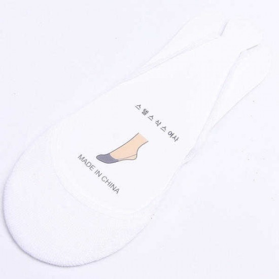 Women Summer Invisible Boat Socks Half Cotton Bottom Wire Harness Stealth Socks