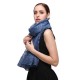 Women Summer Jacquard Breathable Beach Towel Solid Outdoor Casual Scarf Shawl