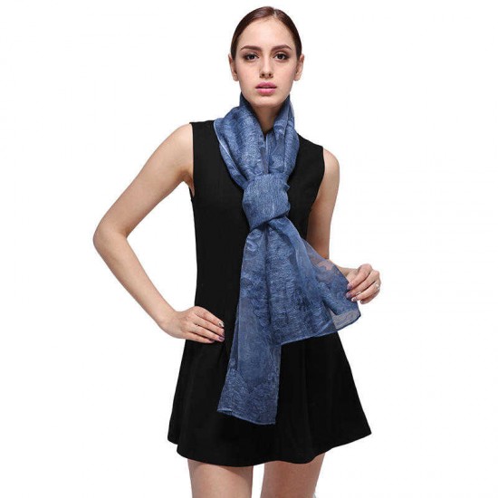 Women Summer Jacquard Breathable Beach Towel Solid Outdoor Casual Scarf Shawl