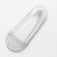 Women Summer Lace No Show Ankle Socks Elastic Breathable Liner Shallow Low Cut Nylon Socks