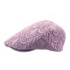 Women Summer Leisure Embroidered Printting Beret Caps Ivy Gatsby Visor Hat Adjustable