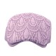 Women Summer Leisure Embroidered Printting Beret Caps Ivy Gatsby Visor Hat Adjustable