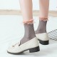 Women Summer Mesh Breathable Boat Socks Ladies Fashion Ultrathin Silk Sock