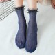 Women Summer Mesh Breathable Boat Socks Ladies Fashion Ultrathin Silk Sock