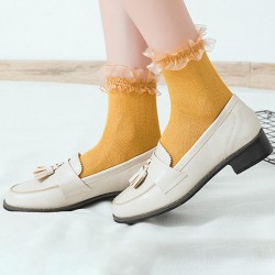 Women Summer Mesh Breathable Boat Socks Ladies Fashion Ultrathin Silk Sock