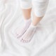 Women Summer Mesh Breathable Five Toe Socks Absorbent Sweat Short Socks