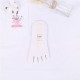 Women Summer Non-Slip Silicone Boat Socks Breathable Crystal Five Tube Socks