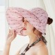 Women Summer Outdoor Breathable Anti-UV Bucket Hat Wide Brim Foldable Fisherman Hat