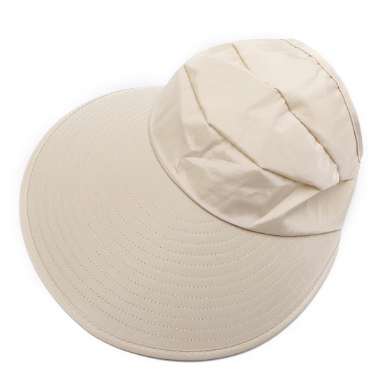 Women Summer Outdoor Casual Foldable Sunshade Hat UV Protection Visor Hat