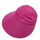 Women Summer Outdoor Casual Foldable Sunshade Hat UV Protection Visor Hat