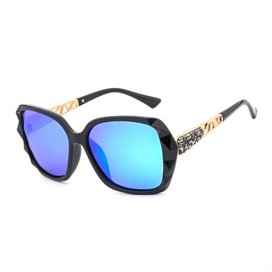 Women Summer Outdoor Casual UV Protection Polarized Sunglasses PC Frame Glasses