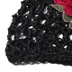 Women Summer Outdoor Embroidery Flower Mesh Hat Good Elasticity Sunshade Beanie Hat