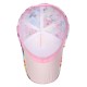 Women Summer Outdoor Lace Fashion Baseball Cap Flower Cloth Breathable Sunshade Hat