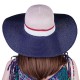 Women Summer Outdoor Multicolor Wide Brim Straw Hat Beach Sunshade Visor Hat