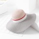 Women Summer Outdoor Multicolor Wide Brim Straw Hat Beach Sunshade Visor Hat