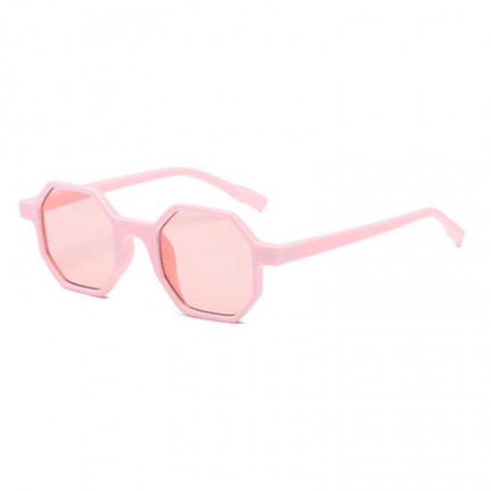 Women Summer Outdoor Retro UV400 Round Frame Sunglasses