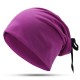 Women Summer Plain Color Turban Hat Casual Bow Skullcap Beanie Caps